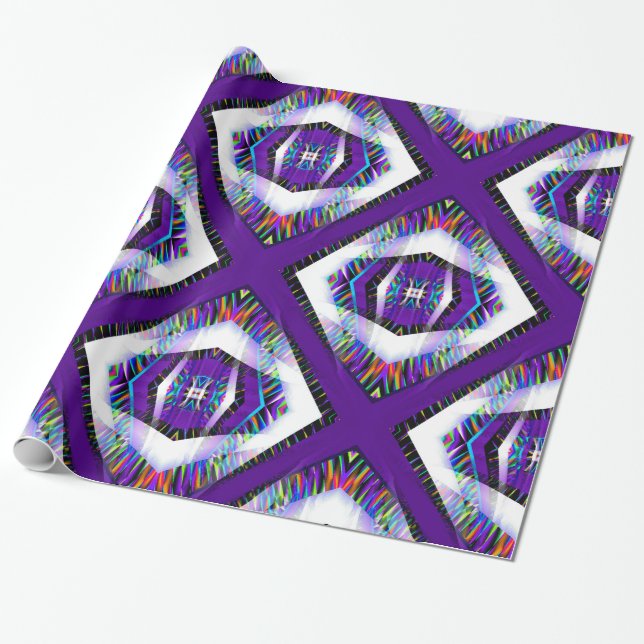 Windows of colours... wrapping paper (Unrolled)