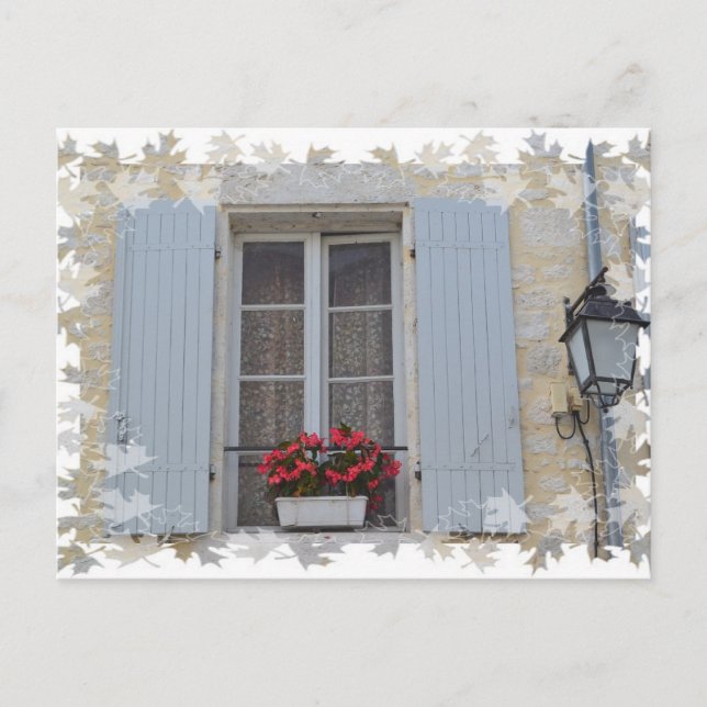 Windows of the Dordogne Postcard (Front)