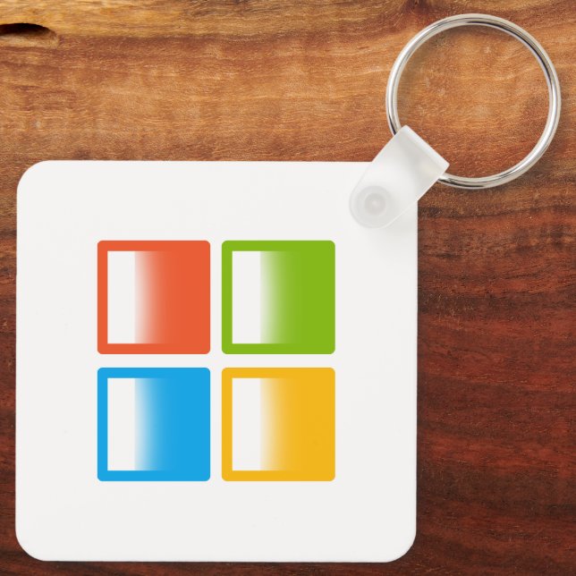 Windows OS Microsoft Key Ring (Back)