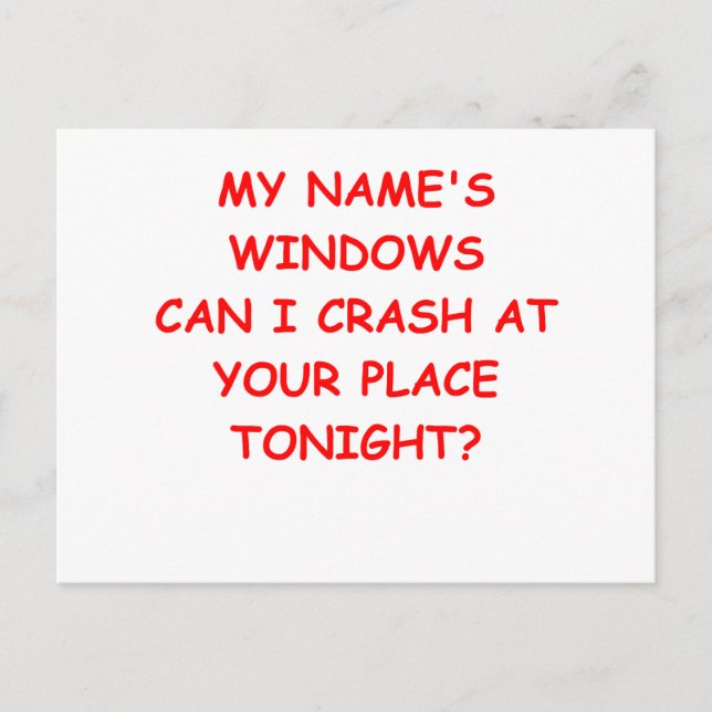 windows postcard (Front)