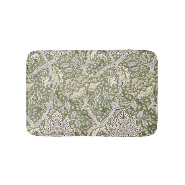 Windrush Pattern (by William Morris) Bath Mat (Front)