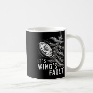 Winds Fault, Funny Vintage Disc Golf Coffee Mug