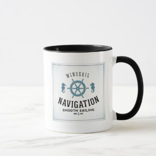 Windsail Navigation Poster Mug