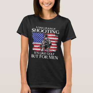 Windscreen shooting is like golf for men's pistol  T-Shirt