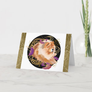 WINDSONG - Chow  Art card 2 sizes