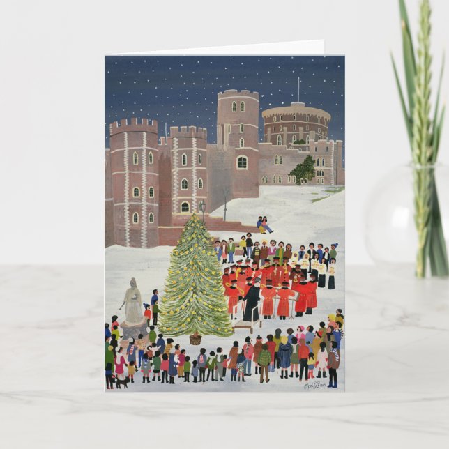 Windsor Castle Carol Concert 1989 Holiday Card (Front)
