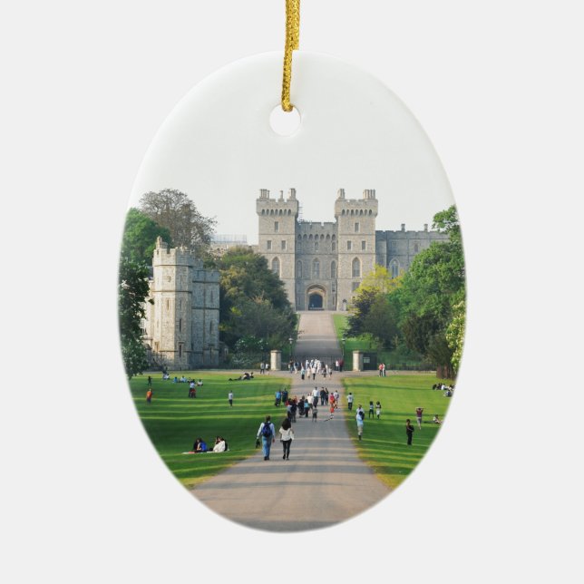 Windsor castle ceramic ornament (Front)