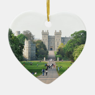 Windsor castle ceramic tree decoration