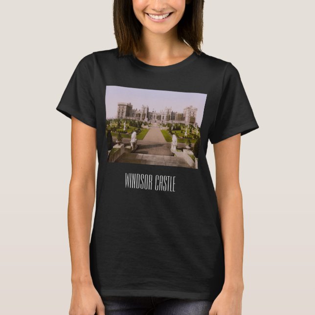 Windsor Castle, England (c. 1900) T-Shirt (Front)