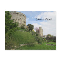 Windsor Castle England Vacation Postcard Travel