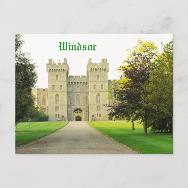 Windsor Castle Postcard (Front)