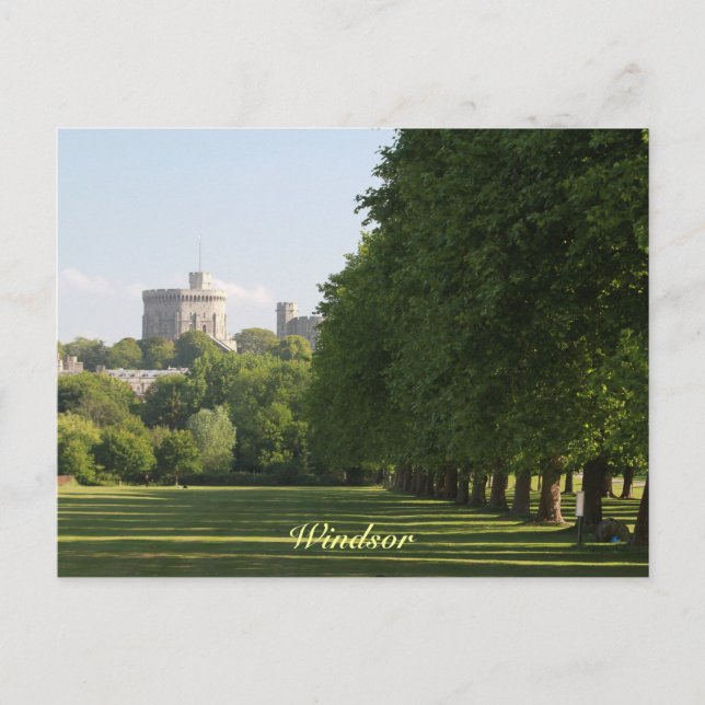 Windsor Castle Postcard (Front)
