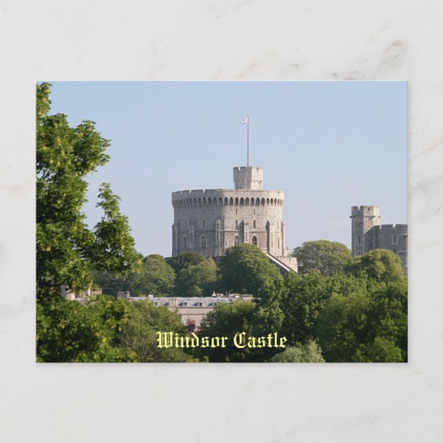 Windsor Castle Postcard (Front)