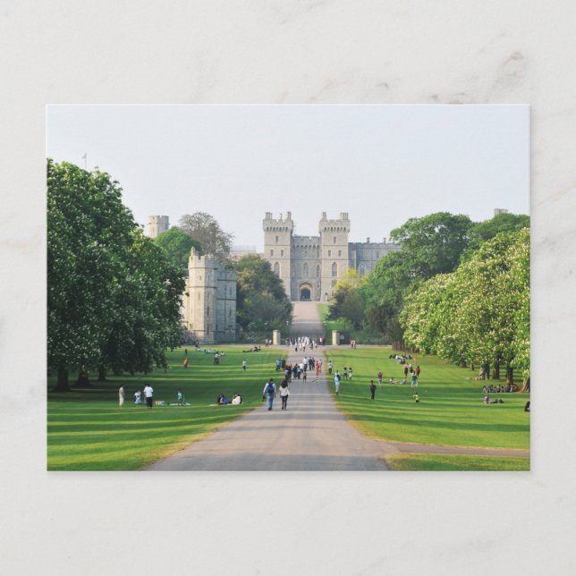 Windsor castle postcard (Front)