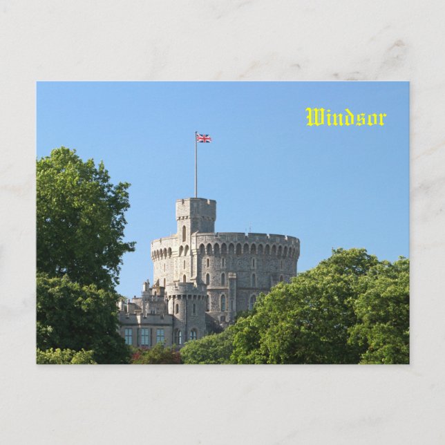 Windsor Castle Postcard (Front)