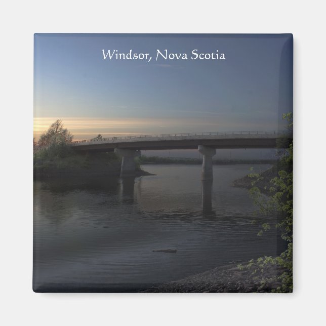 Windsor - Falmouth Bridge magnet (Front)