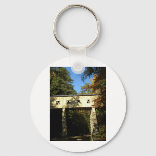 Windsor Mills Rd Covered Bridge Ashtabula County O Key Ring