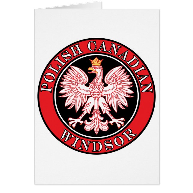 Windsor Polish Canadian Eagle (Front)