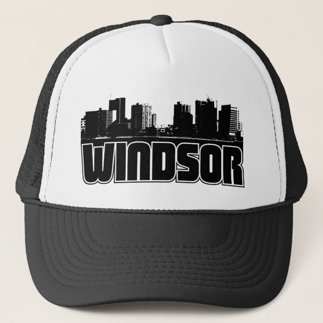 Windsor Skyline Trucker Hat (Front)