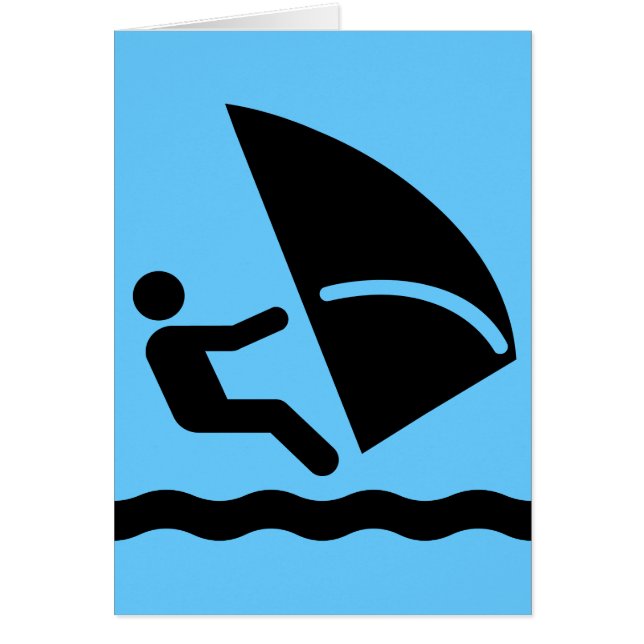 Windsurf Symbol Card (Front)