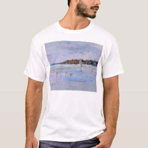 Windsurfer and Bathers T-Shirt