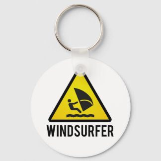 Windsurfer Key Ring