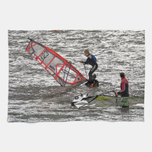 WINDSURFERS TEA TOWEL