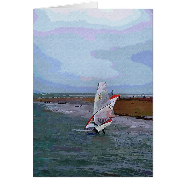 WINDSURFING card (Front)