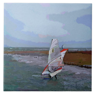WINDSURFING CERAMIC TILE