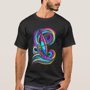 Windsurfing Colourful T-Shirt