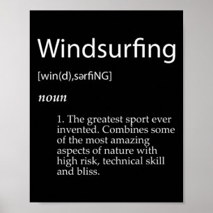 Windsurfing Definition Best Wind Surfing Equipment Poster