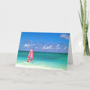 Windsurfing Hawaii Card