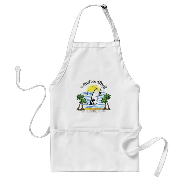 Windsurfing Is Most Fun Standard Apron (Front)