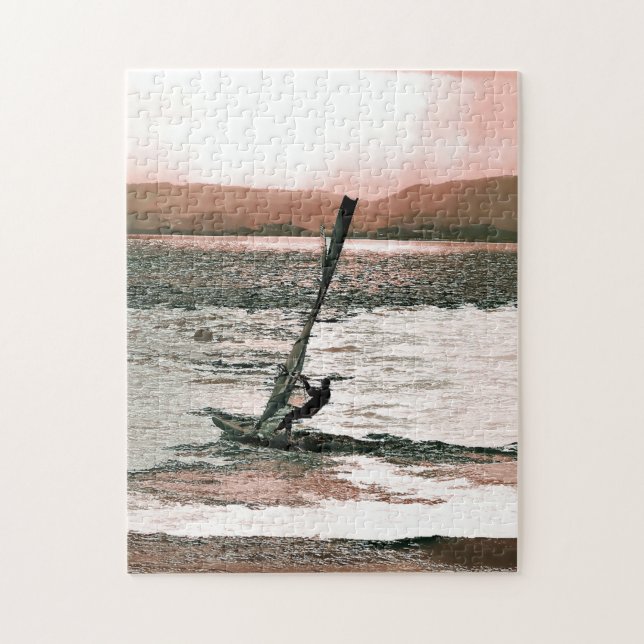 WINDSURFING JIGSAW PUZZLE (Vertical)