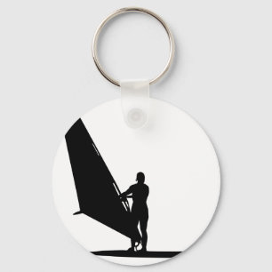 Windsurfing Key Ring
