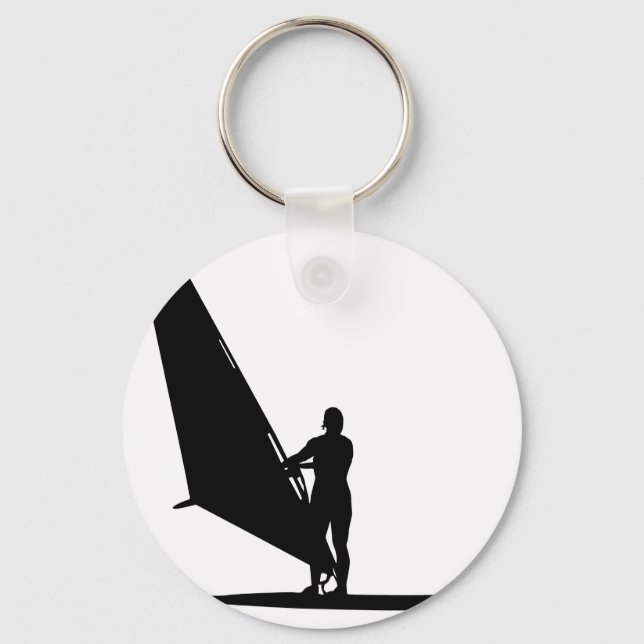 Windsurfing Key Ring (Front)