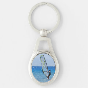 Windsurfing Key Ring