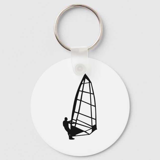 Windsurfing Key Ring (Front)