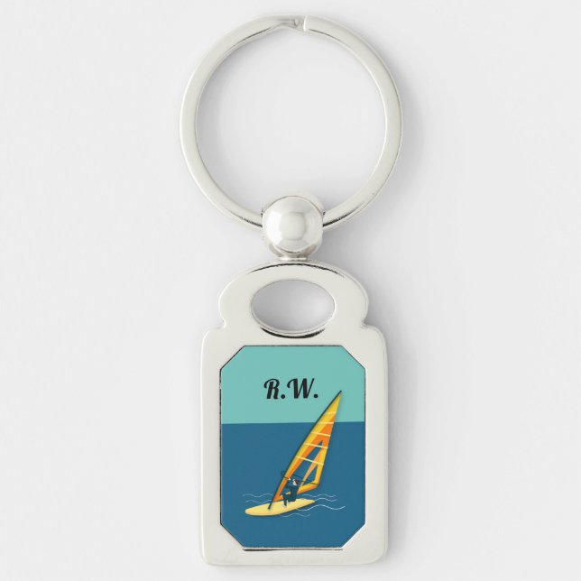 Windsurfing Key Ring (Front)
