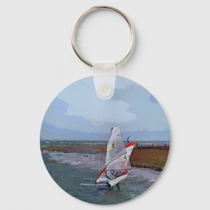 WINDSURFING KEY RING