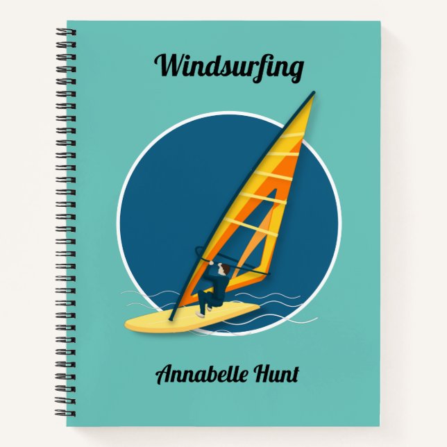 Windsurfing Notebook (Front)