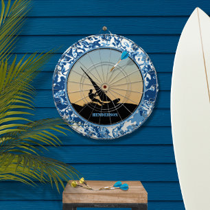 Windsurfing Ocean Waves Dartboard
