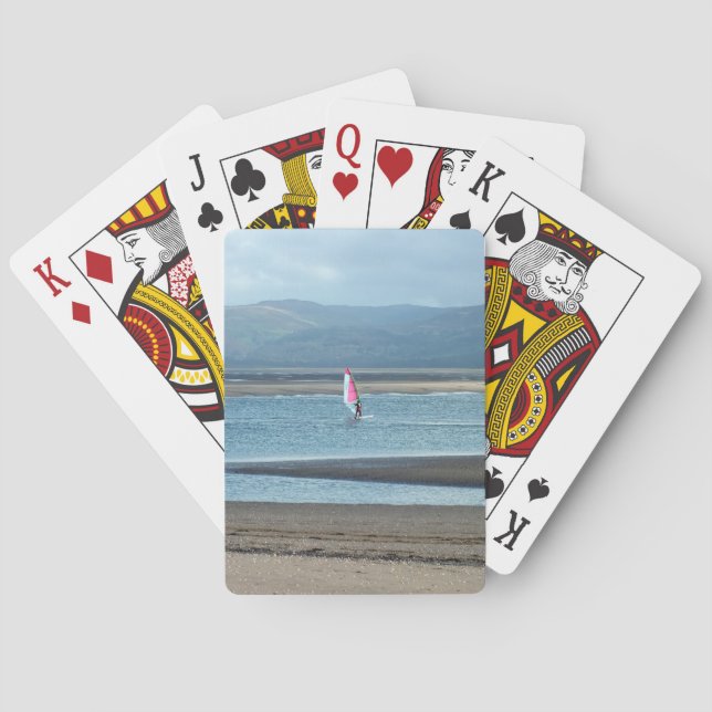 WINDSURFING  PLAYING CARDS (Back)
