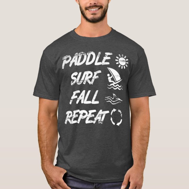 Windsurfing Quote family T-Shirt (Front)