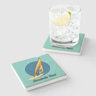 Windsurfing Stone Coaster
