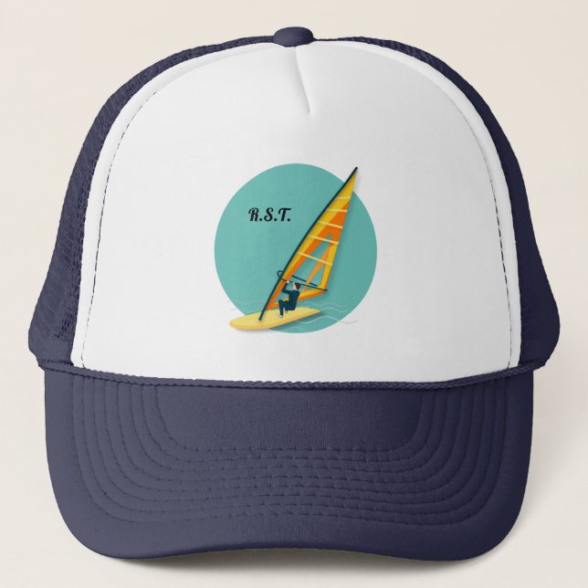 Windsurfing Trucker Hat (Front)