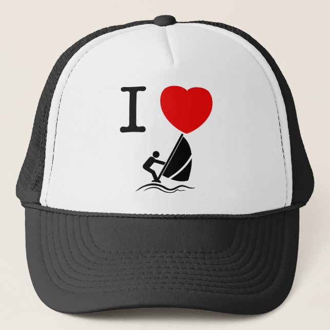 Windsurfing Trucker Hat (Front)