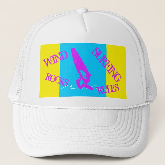 WINDSURFING TRUCKER HAT (Front)