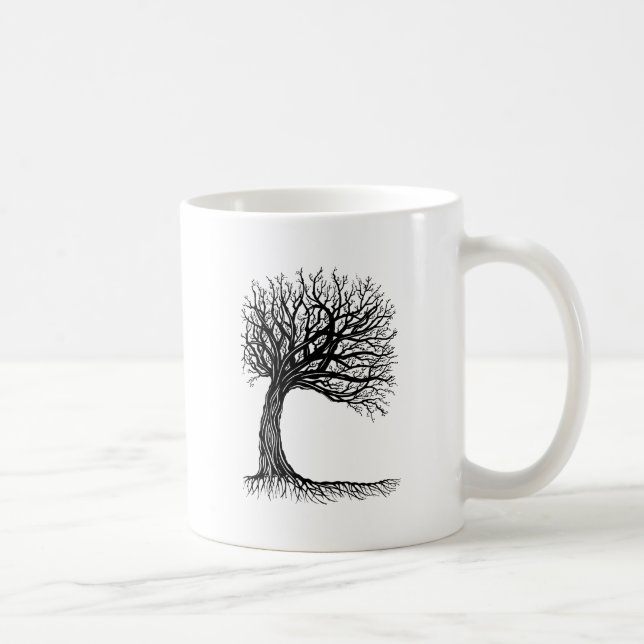 windswept tree of life coffee mug (Right)