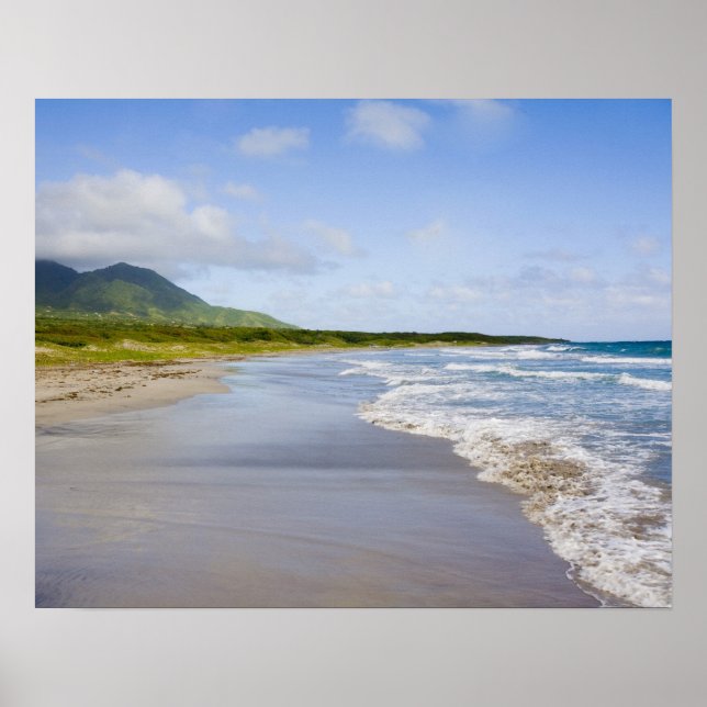 Windward Beach, Nevis Poster (Front)